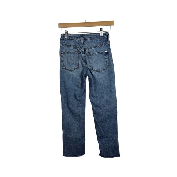 Anthropologie Pilcro The Vintage Straight Jeans in Blue Size 25P - Picture 3 of 10